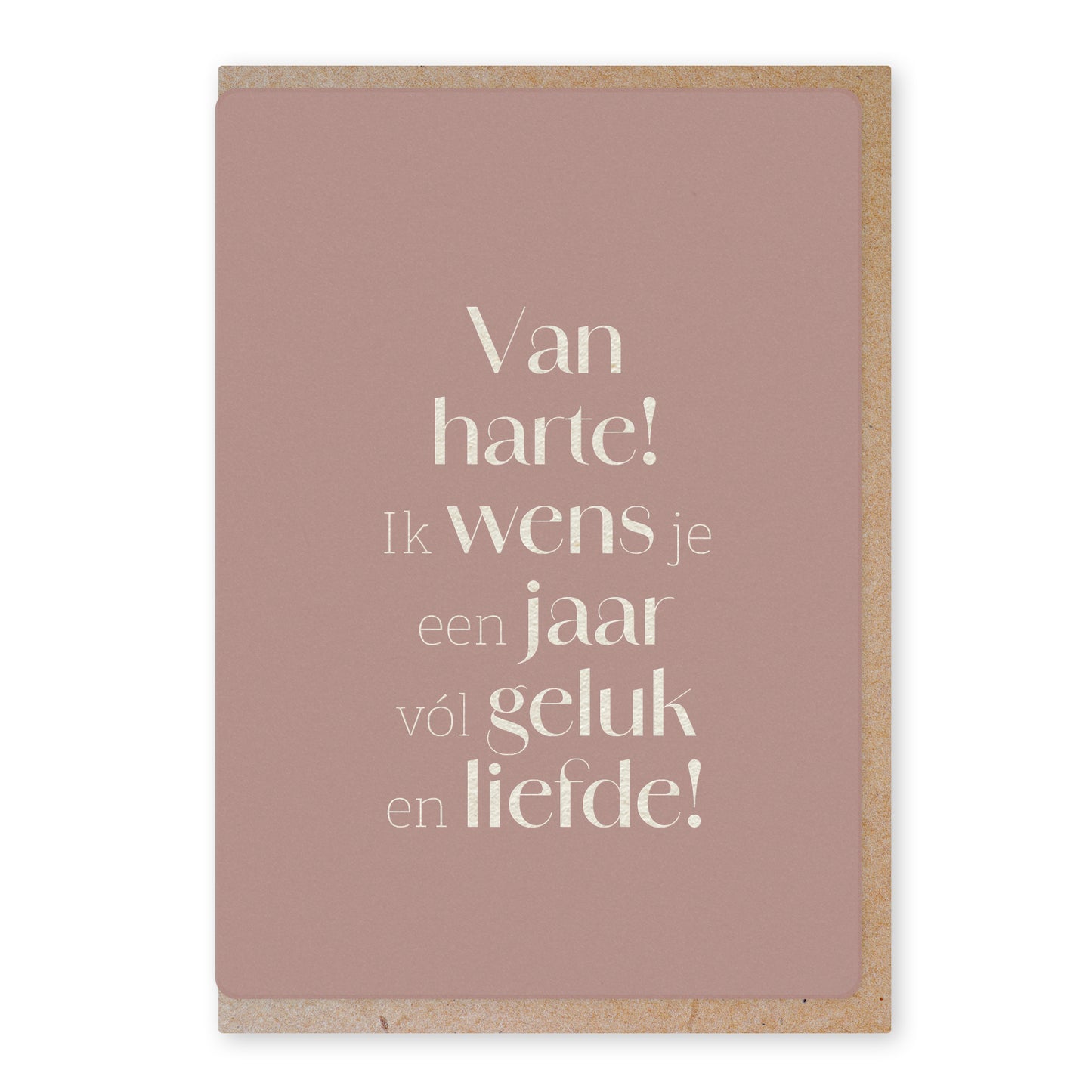 Ansichtkaarten Tekst | Set van 5