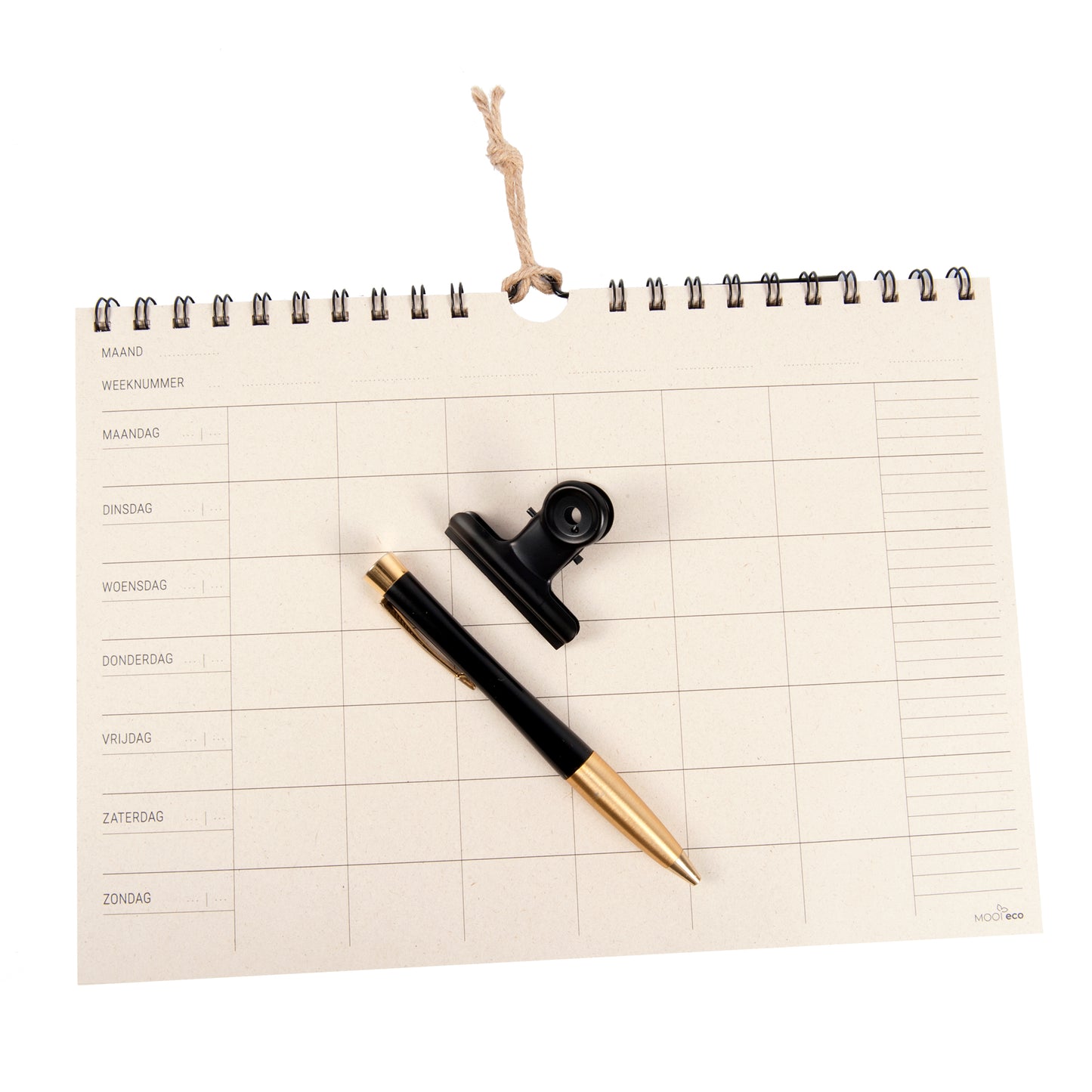Duurzame Familieplanner voor 6 personen
