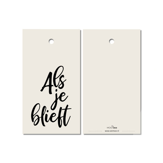Cadeaulabel | Alsjeblieft