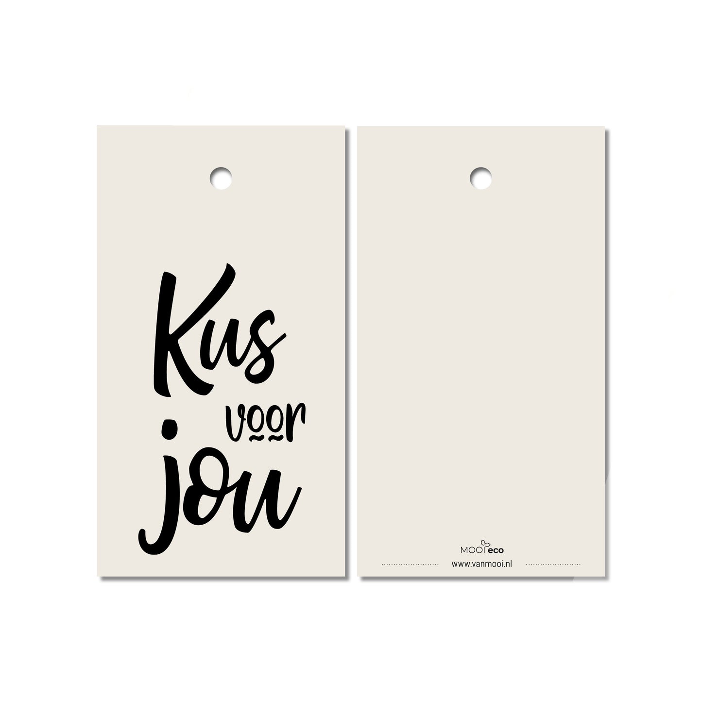 Cadeaulabel | Kus voor jou
