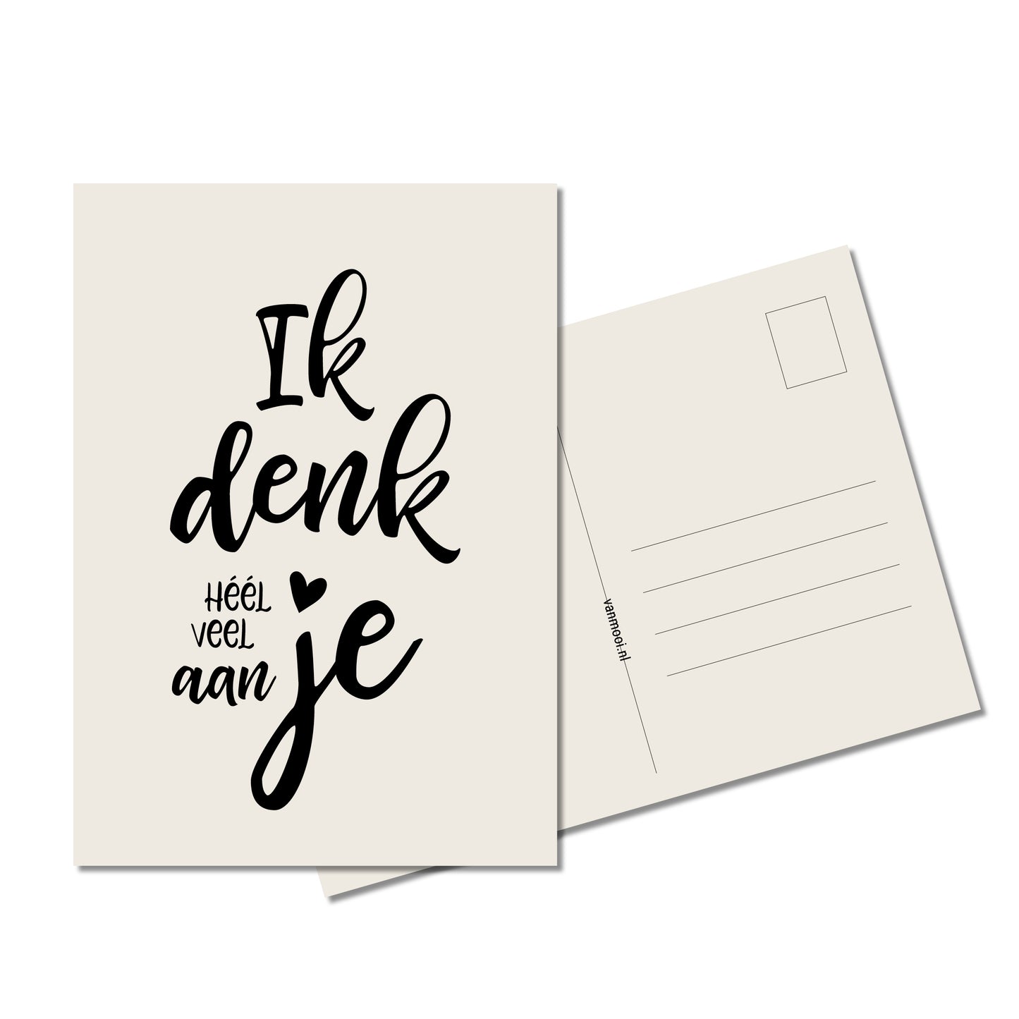 Ansichtkaarten Bemoediging | Set van 5