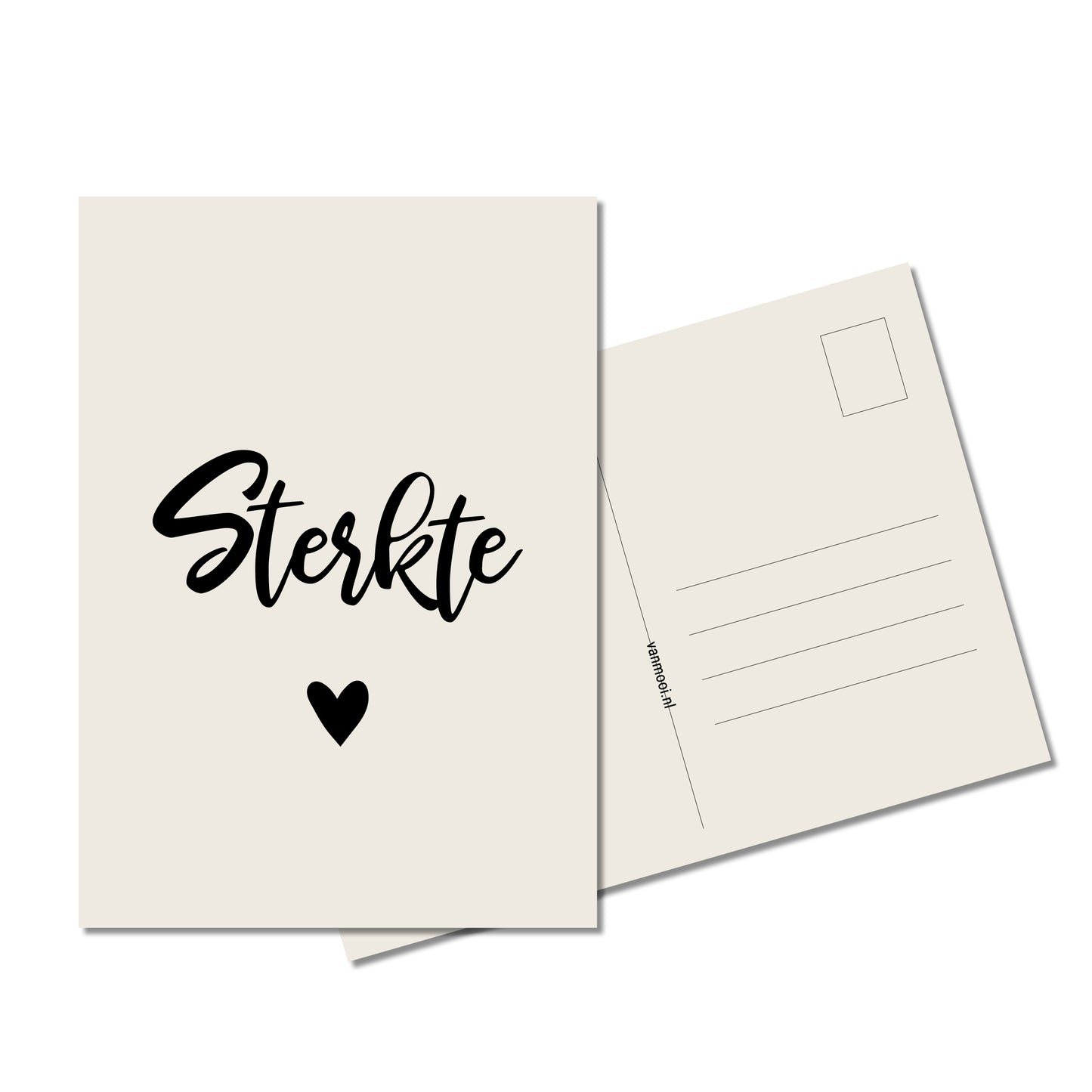 Ansichtkaarten Bemoediging | Set van 5