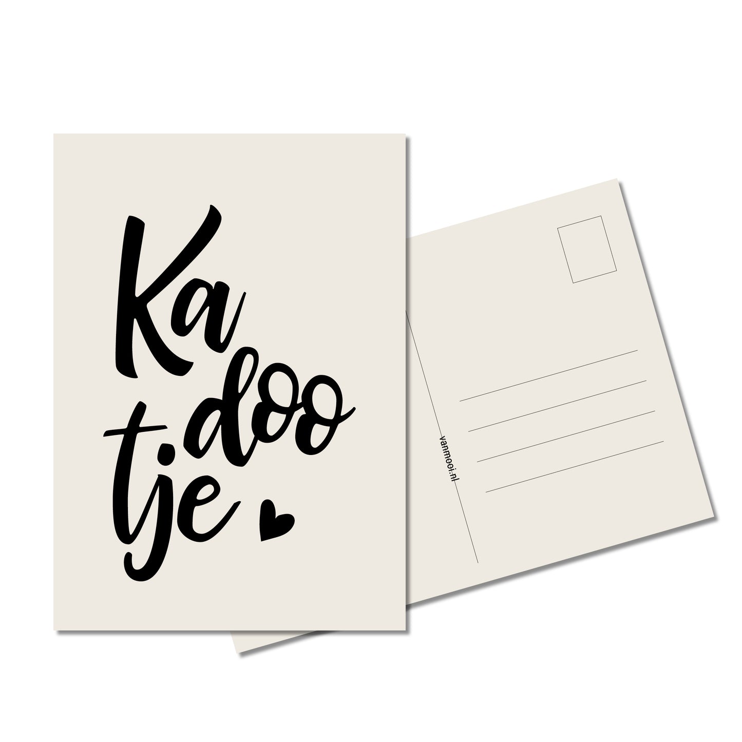 Ansichtkaarten Felicitatie | Set van 5