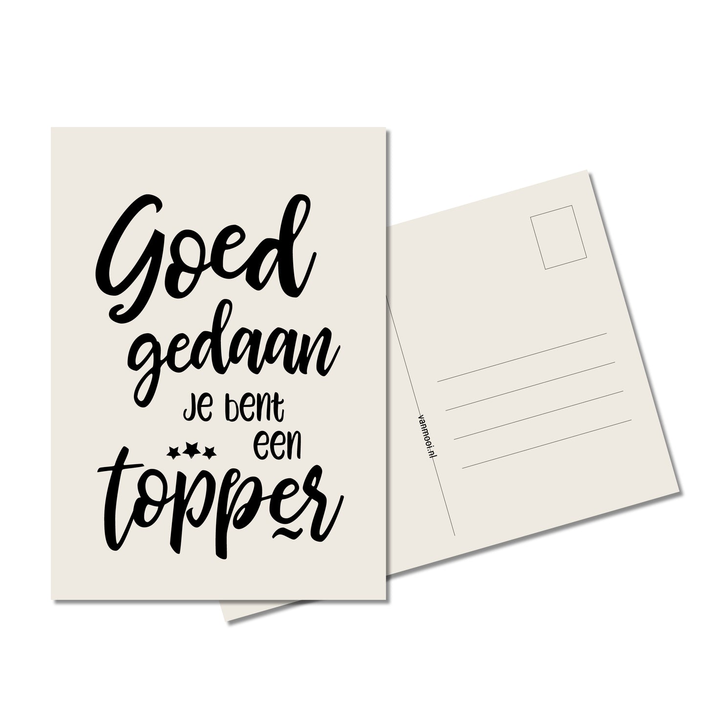 Ansichtkaart | Goed gedaan