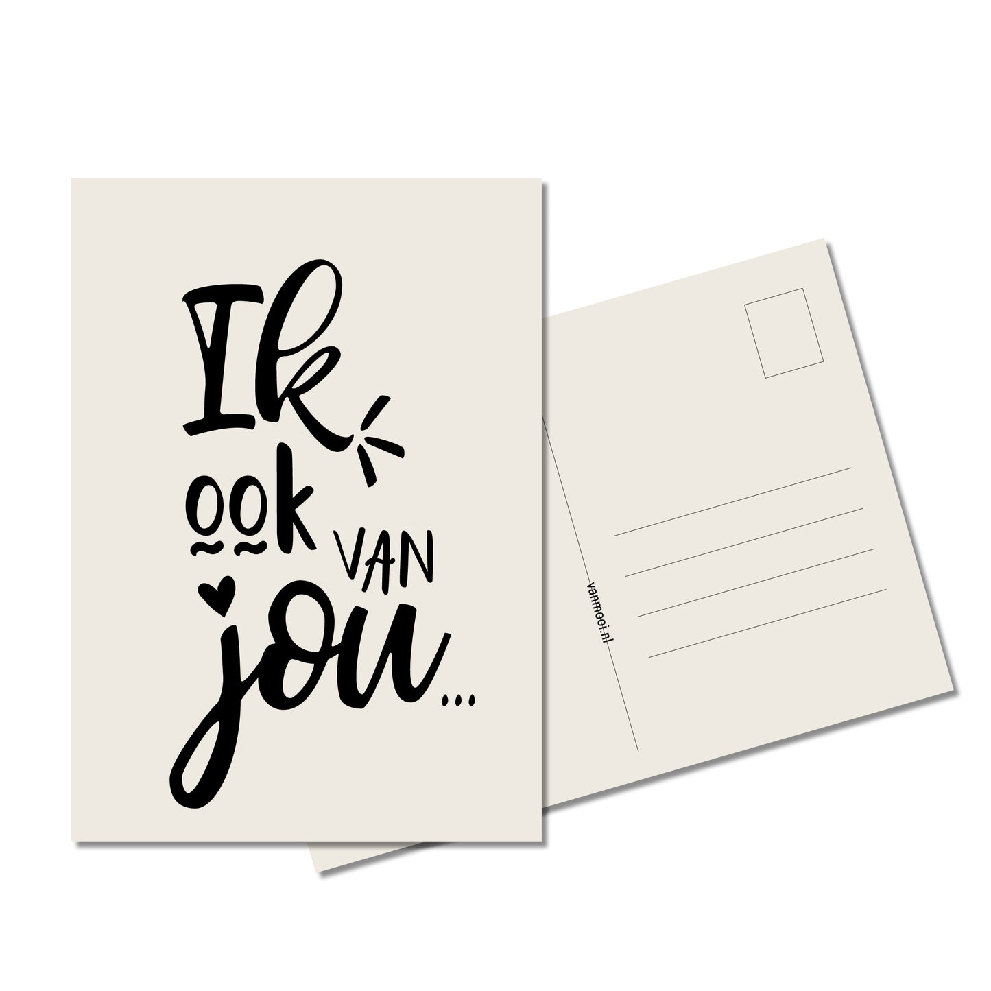 Ansichtkaart | Ik ook van jou