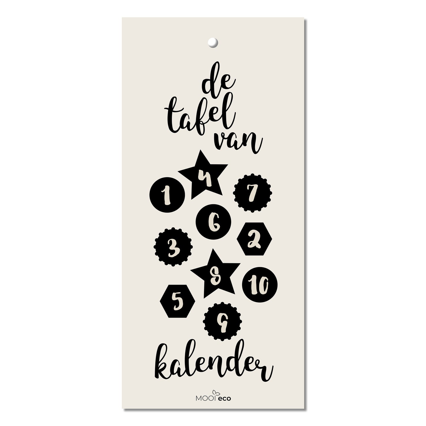 Tafelkalender | Tafels van vermenigvuldiging