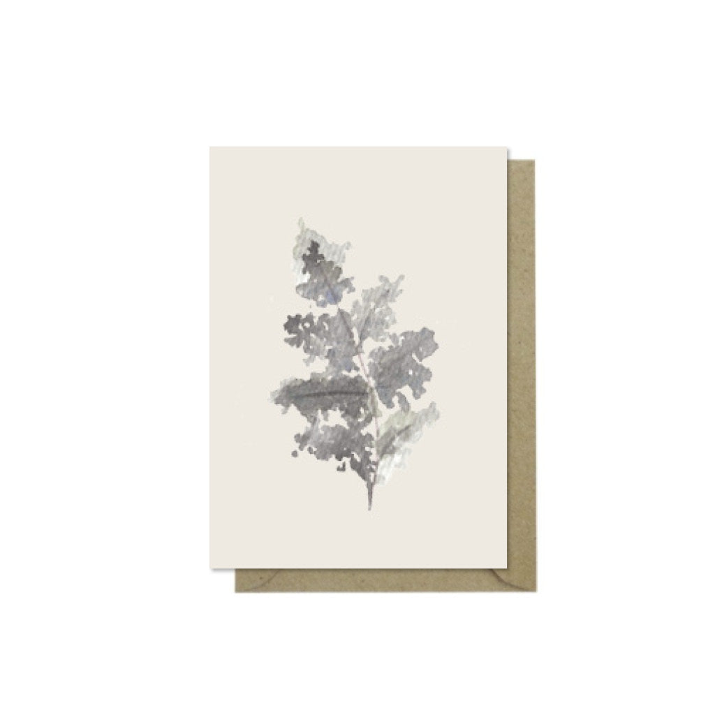 Minikaartje | Black Leaf