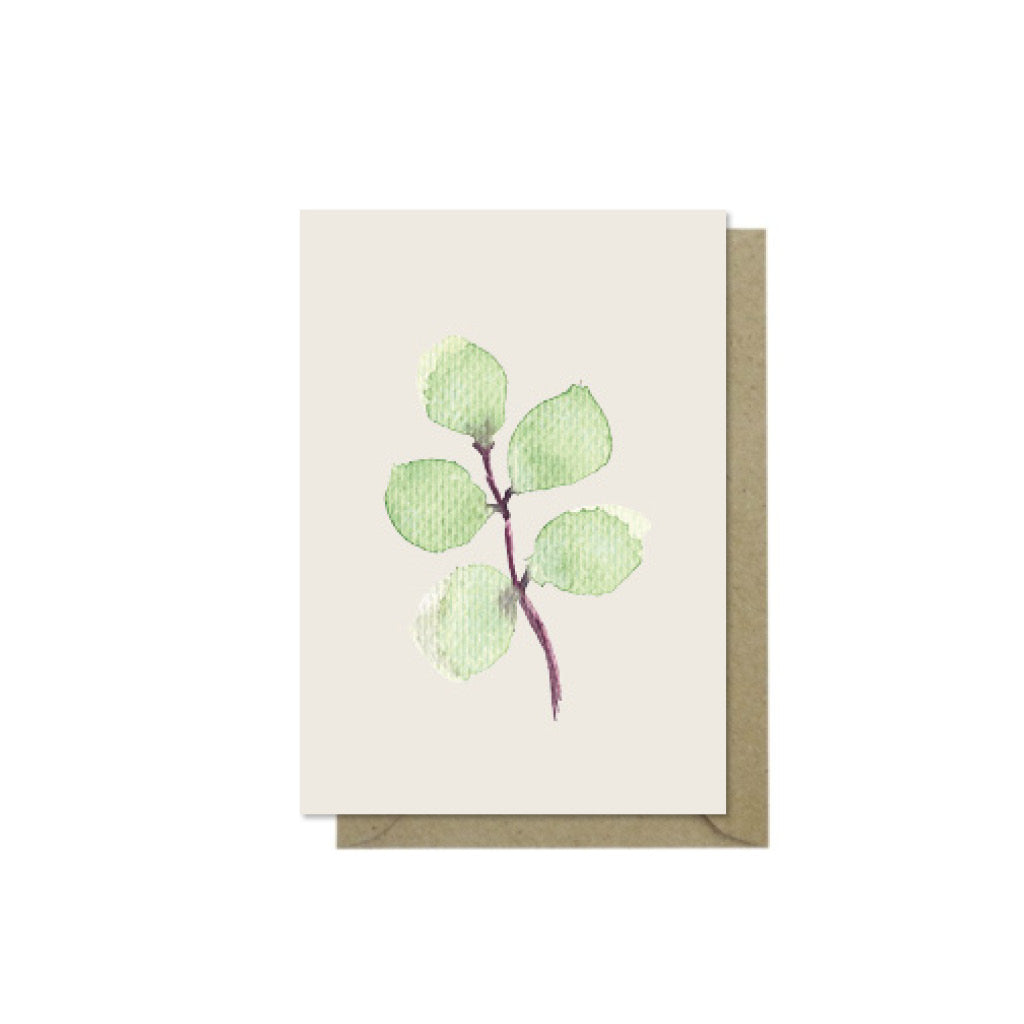 Minikaartje | Rose Leaf