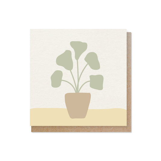 Duurzame luxe wenskaart | Plant