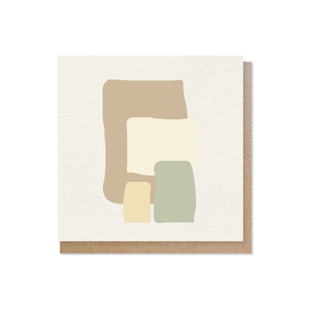 Luxe wenskaarten Shape | Set van 5