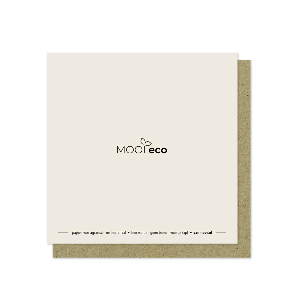 Luxe kerstkaart | Eucalyptus