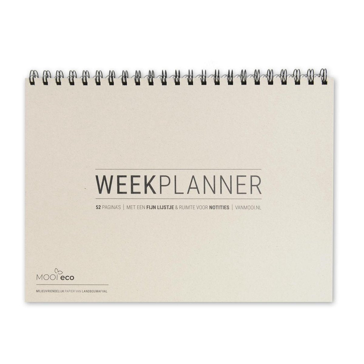 Duurzame Weekplanner - Jaarplanner