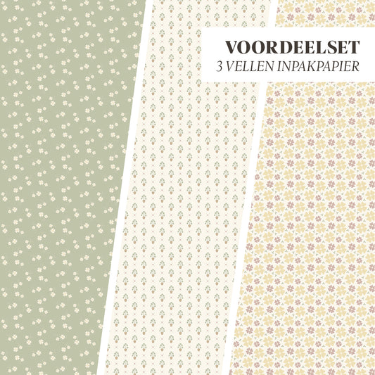 Duurzaam Inpakpapier | Voordeelset #1