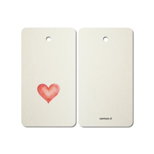 Cadeaulabel | Hart