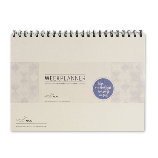 Duurzame weekplanner