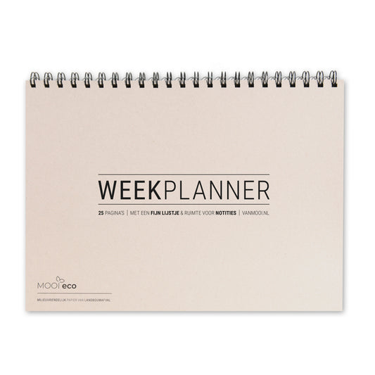 Paperwise omslag duurzame weekplanner