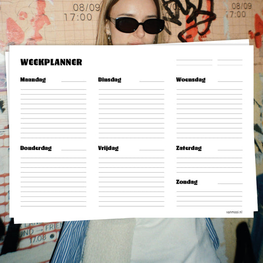 Printable | Weekplanner #3