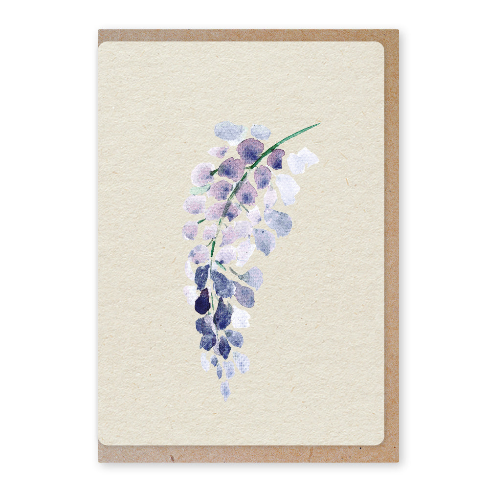 Duurzame Ansichtkaart | Blue Rain