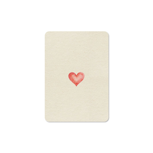 Minikaartje | Hart