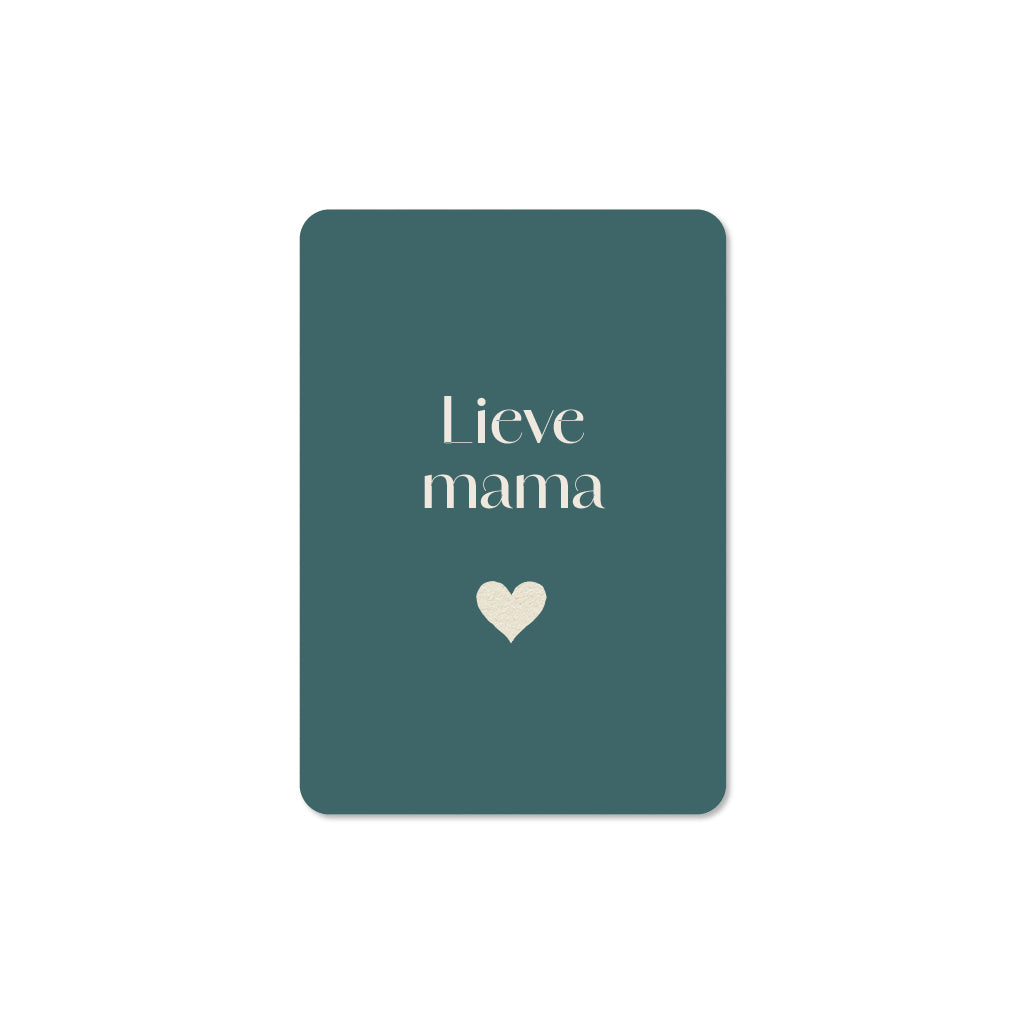 Minikaartje | Lieve mama
