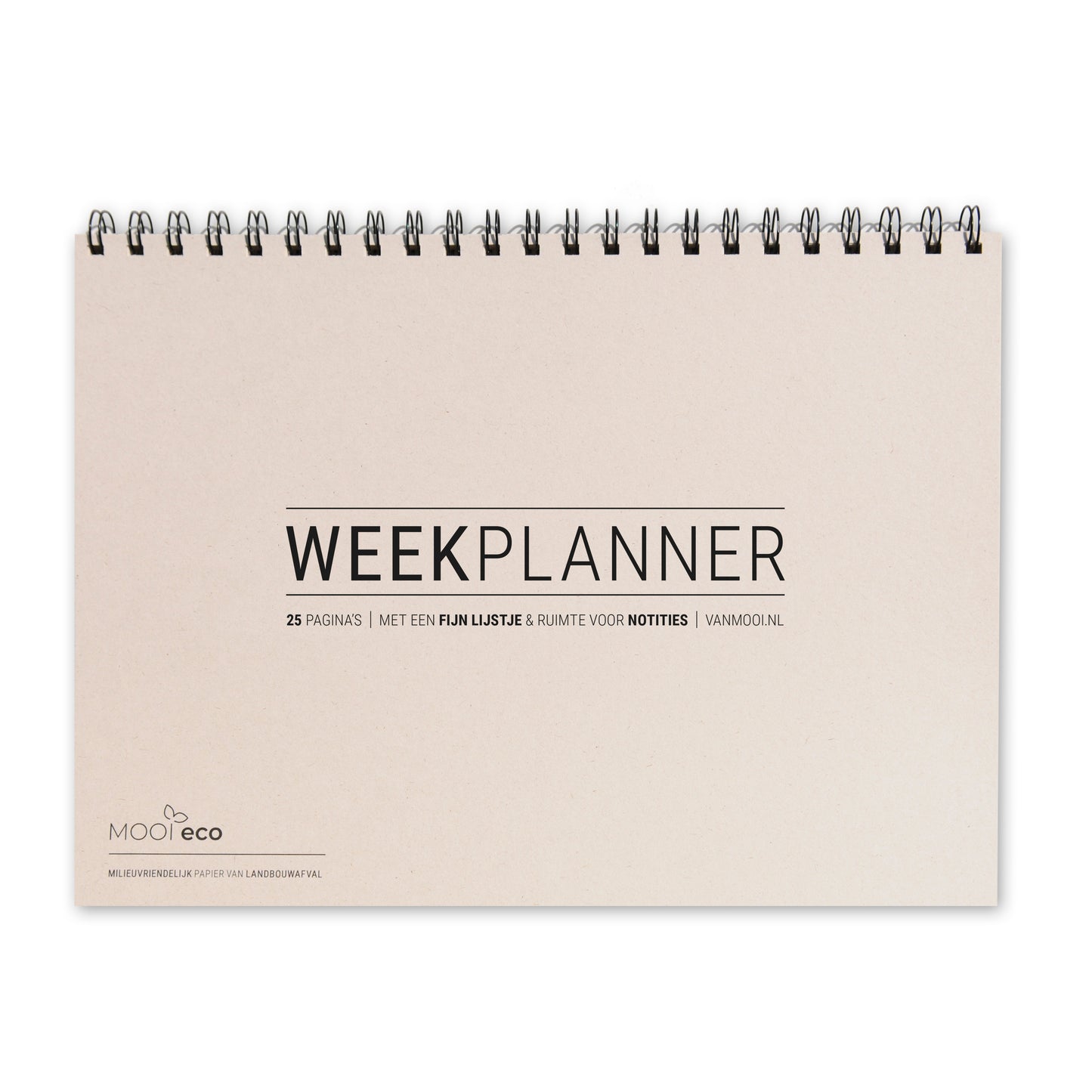 Paperwise omslag duurzame weekplanner