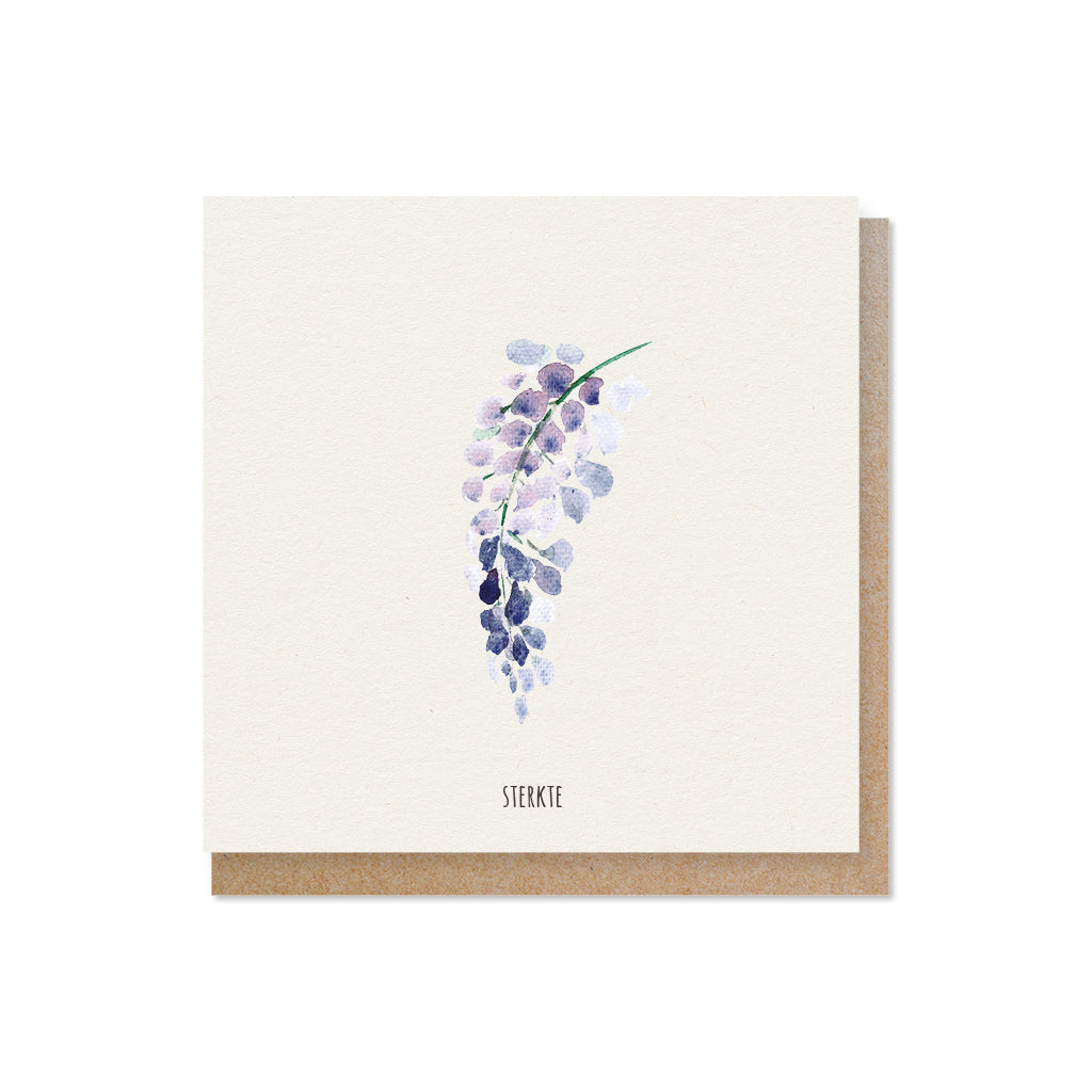 Luxe wenskaarten Aquarel  | Set van 5